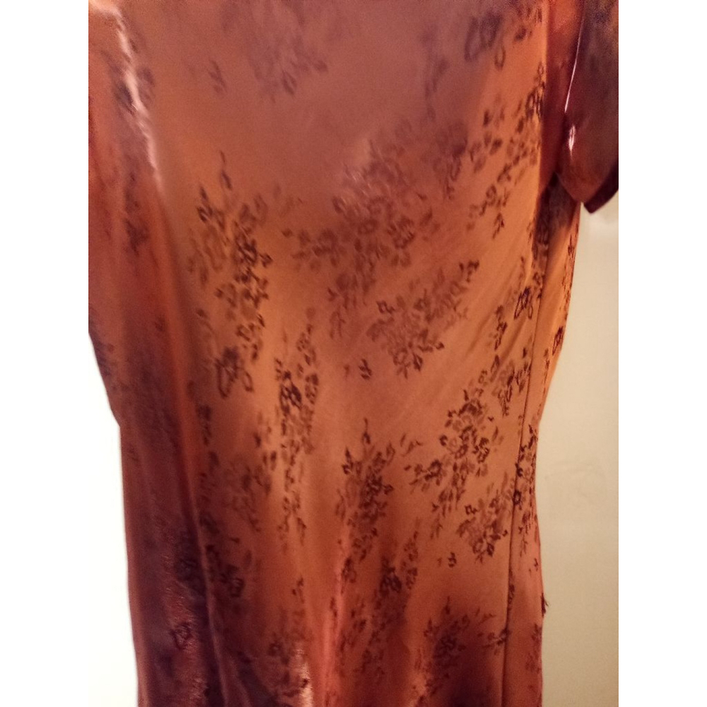 KARIN STEVENS Dress NEW NO TAG BRONZE SIZE 14 - Picture 3 of 8